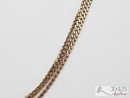 14k Gold Necklace, 12g