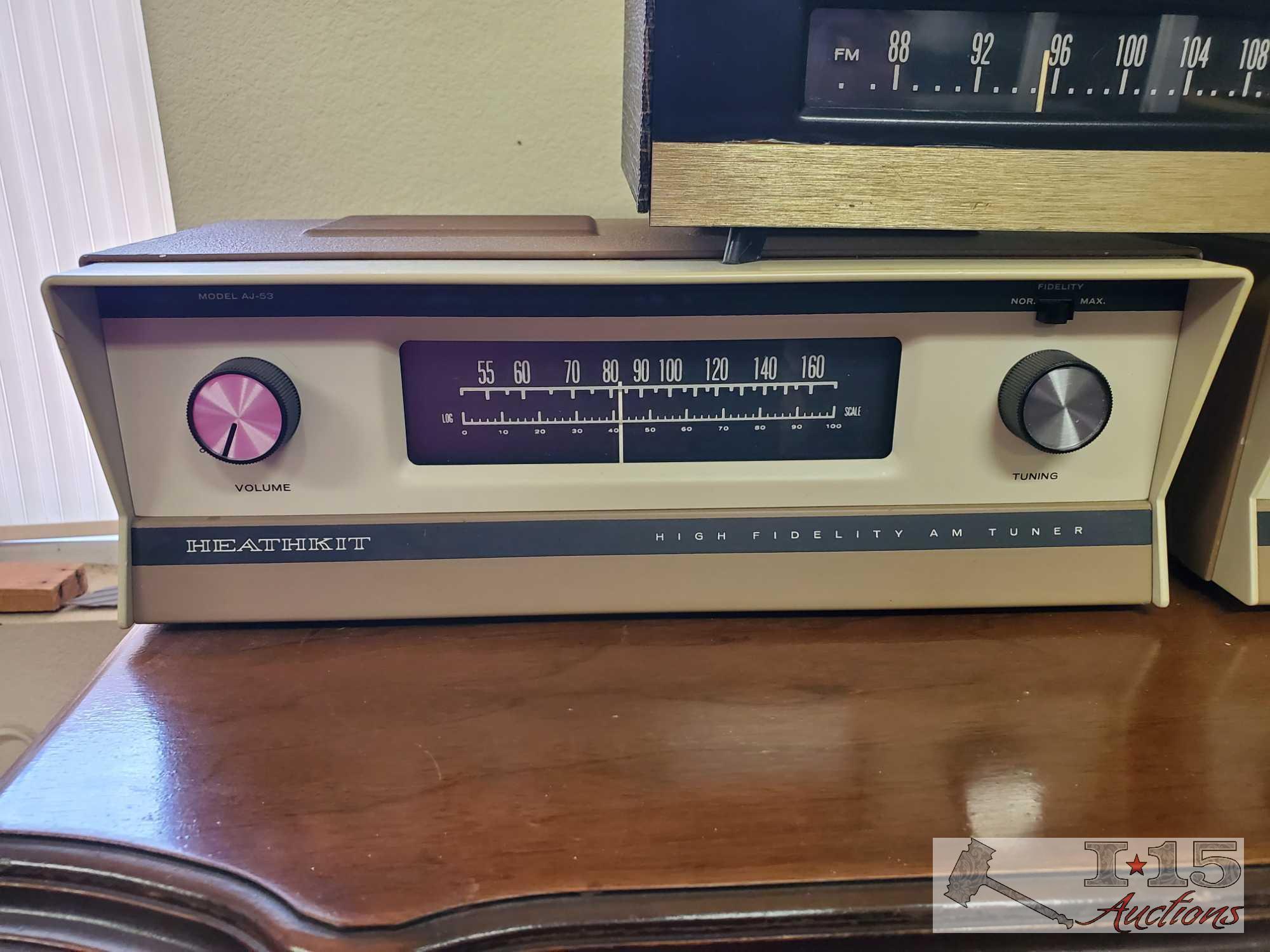 3 Heathkit FM Tuners