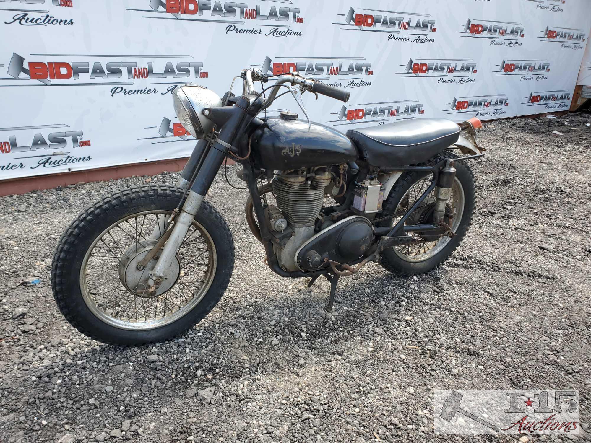 1955 AJS Motorcycle