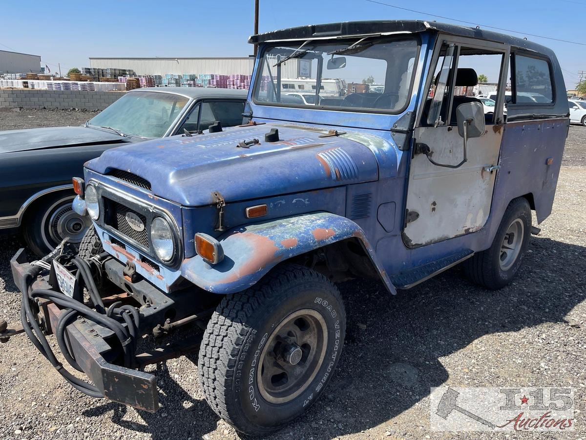 1973 Toyota Land Cruiser