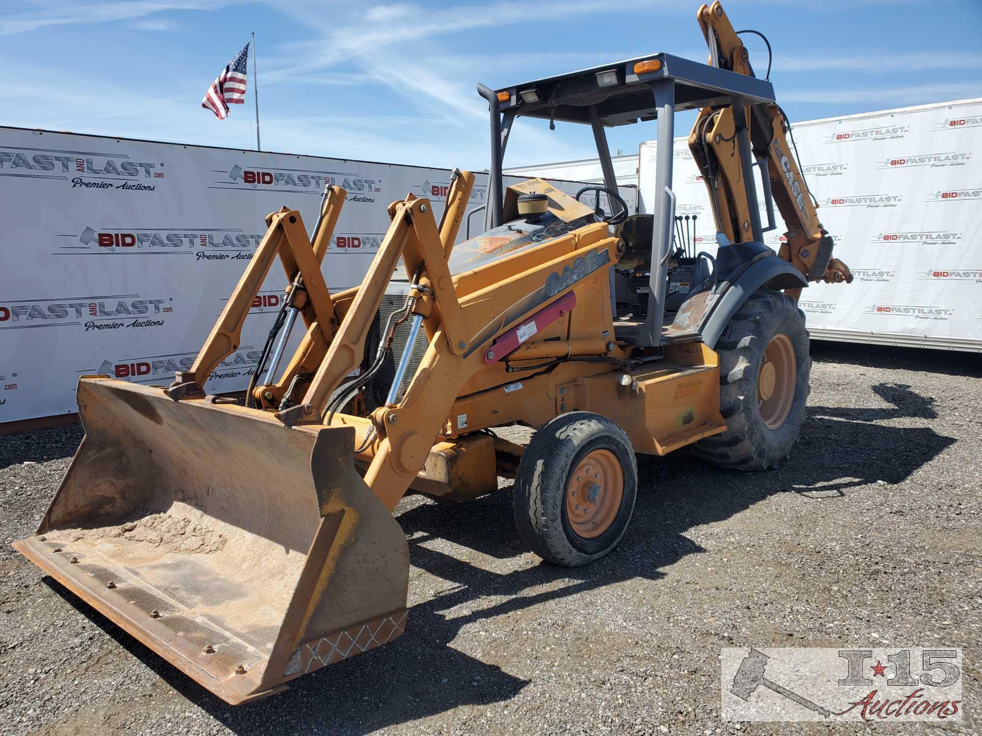 Case Backhoe Model # 580M