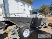 2000 Pacific Trailer with Gregor Runabout Boat