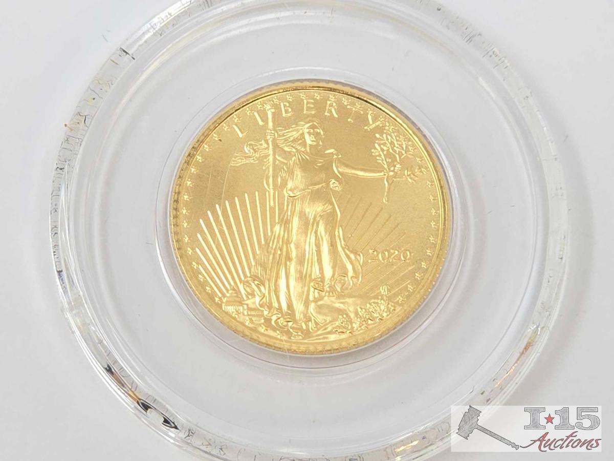 2020 $5 Gold American Eagle Coin