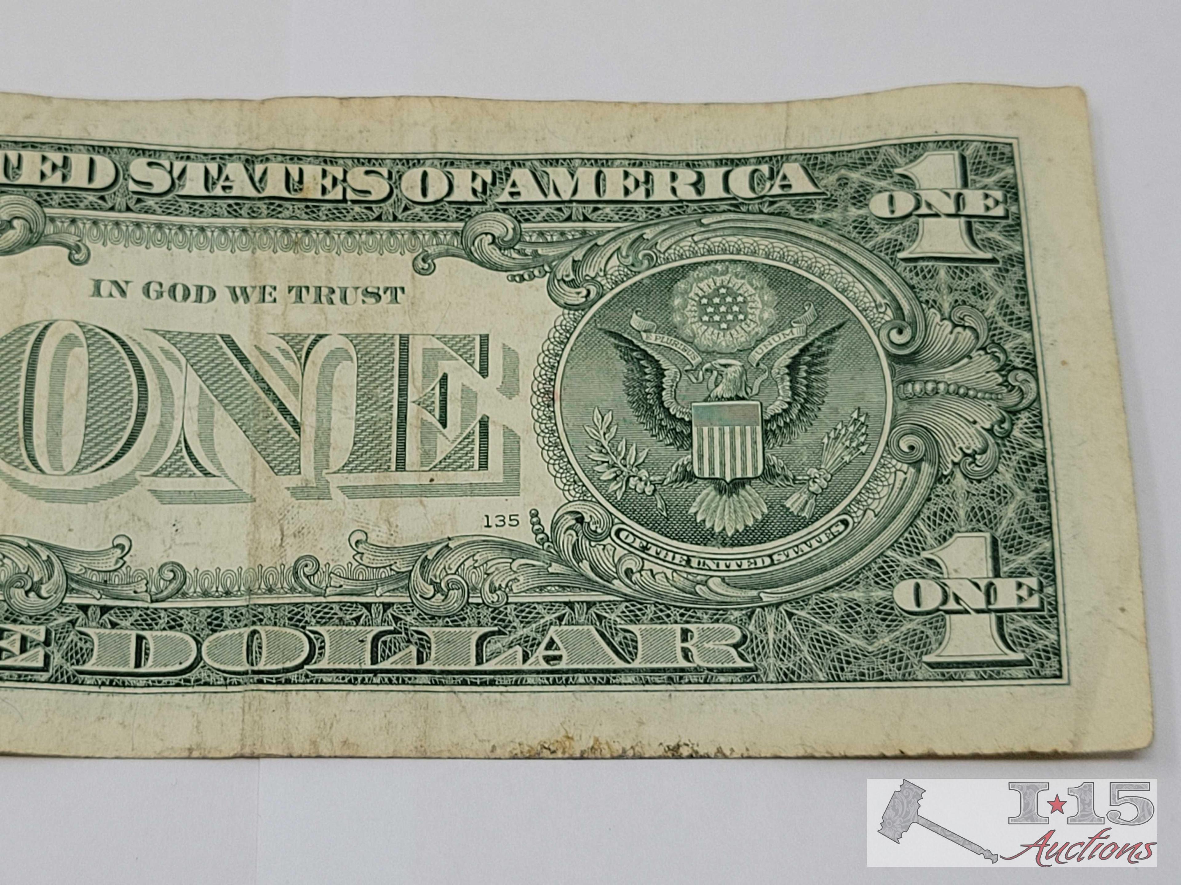 2013 $1 U.S. Star Note