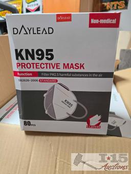 (12) Boxes Daylead KN95 Prtoective Masks