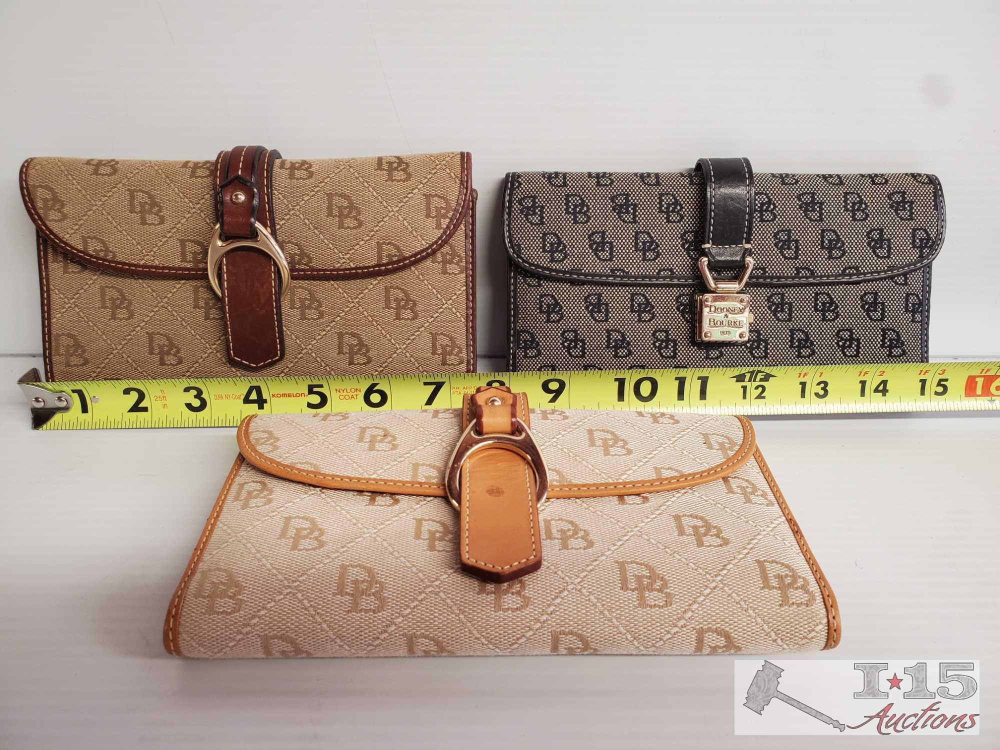 (3) Dooney & Bourke Purses