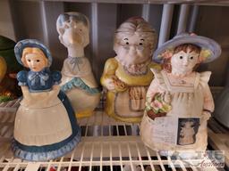 (4) Cookie Jars