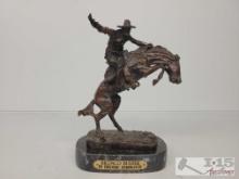 Bronco Buster by Frederic Remington Bronze