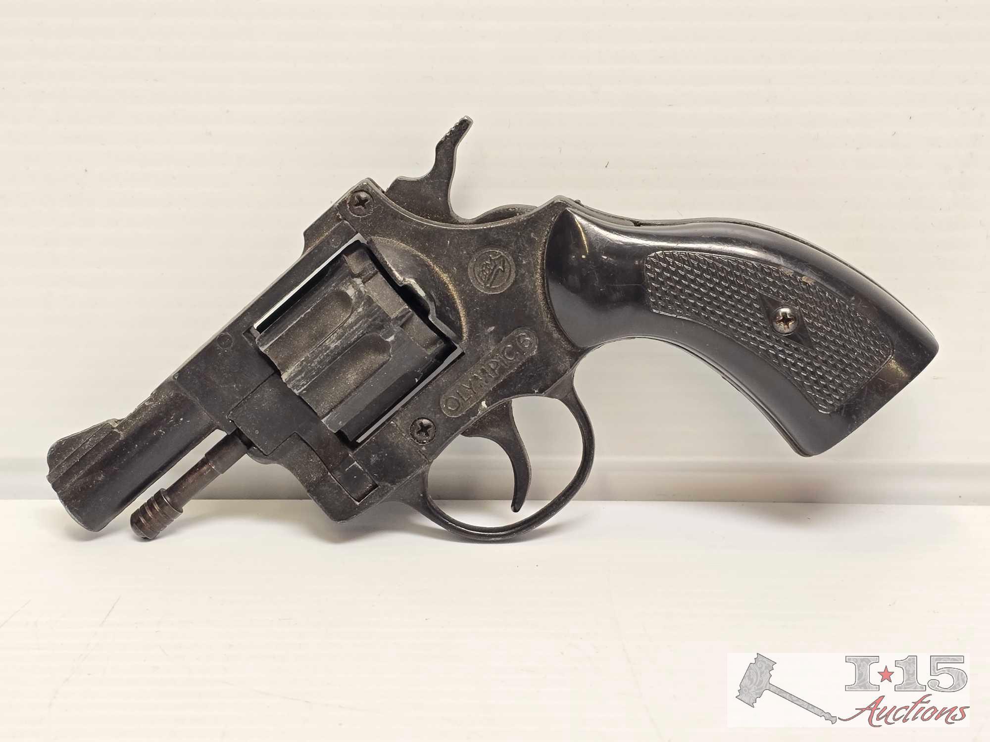 Derringer Cal. 6mm Starter and Olympic Blank Revolver 6mm