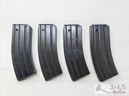 (4) 2.23/5.56 NATO AR15/M16 30rd Magazines