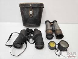 (2) Vintage and Antique Binoculars