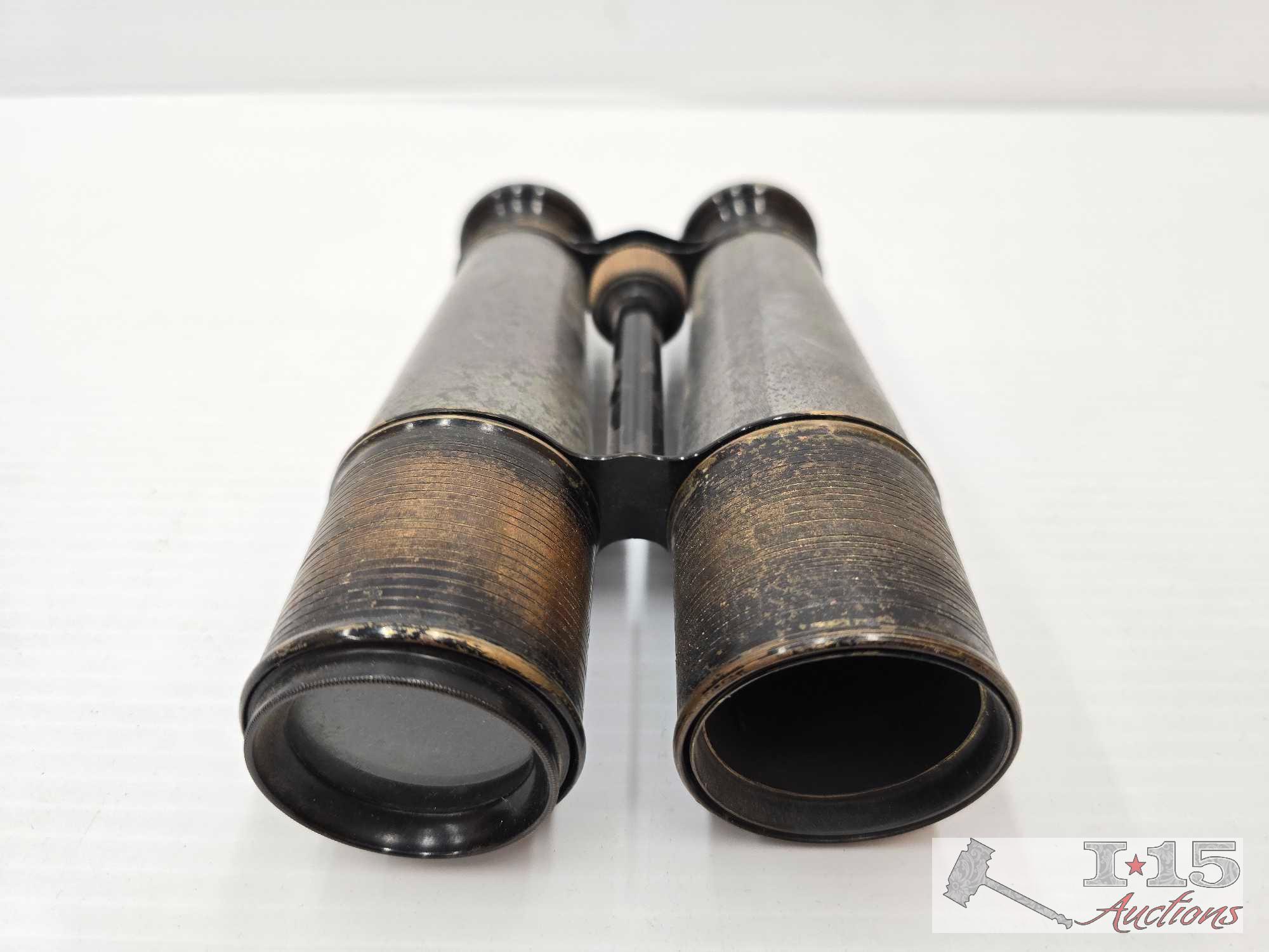 (2) Vintage and Antique Binoculars