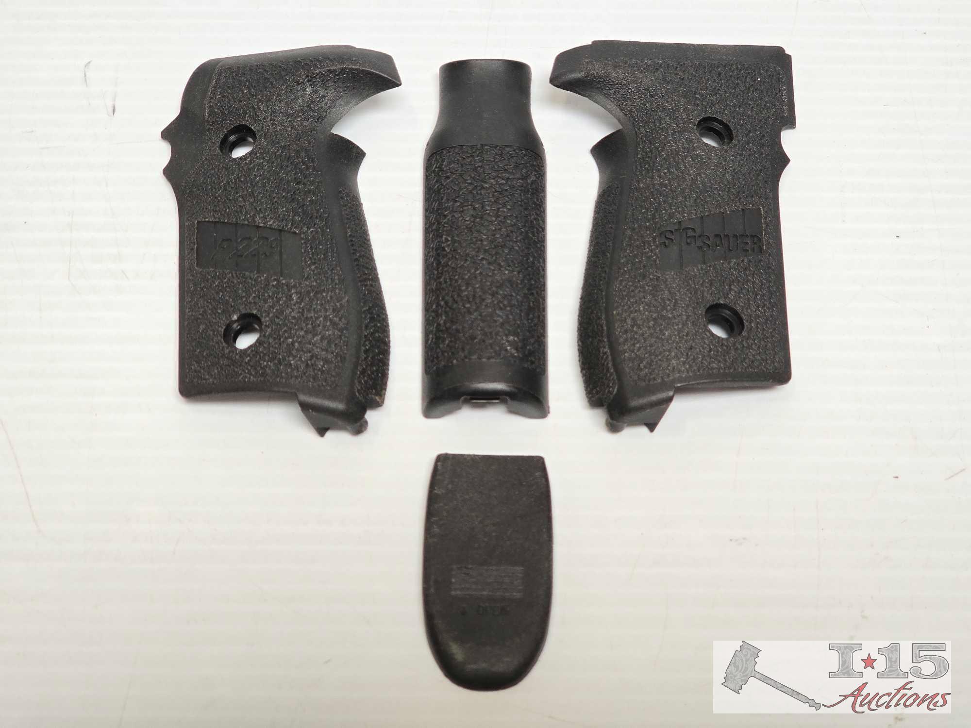 (3) Cable Locks, Grip, Magazine (22 LR 25 Round)