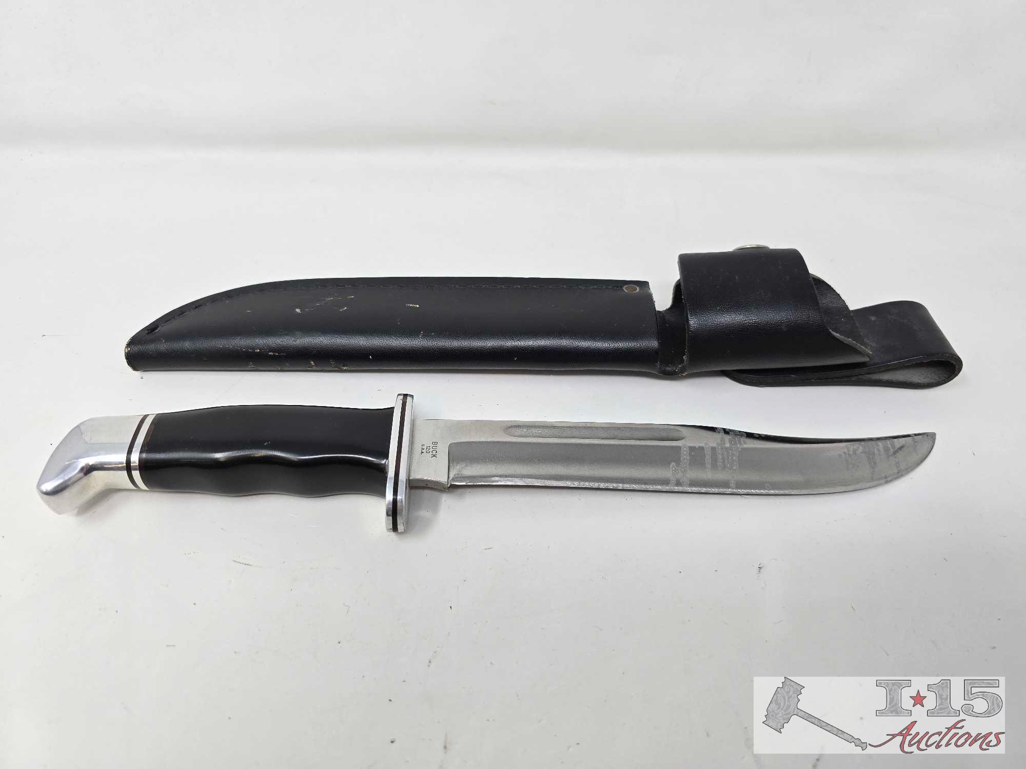 (2) Knives with Sheaths