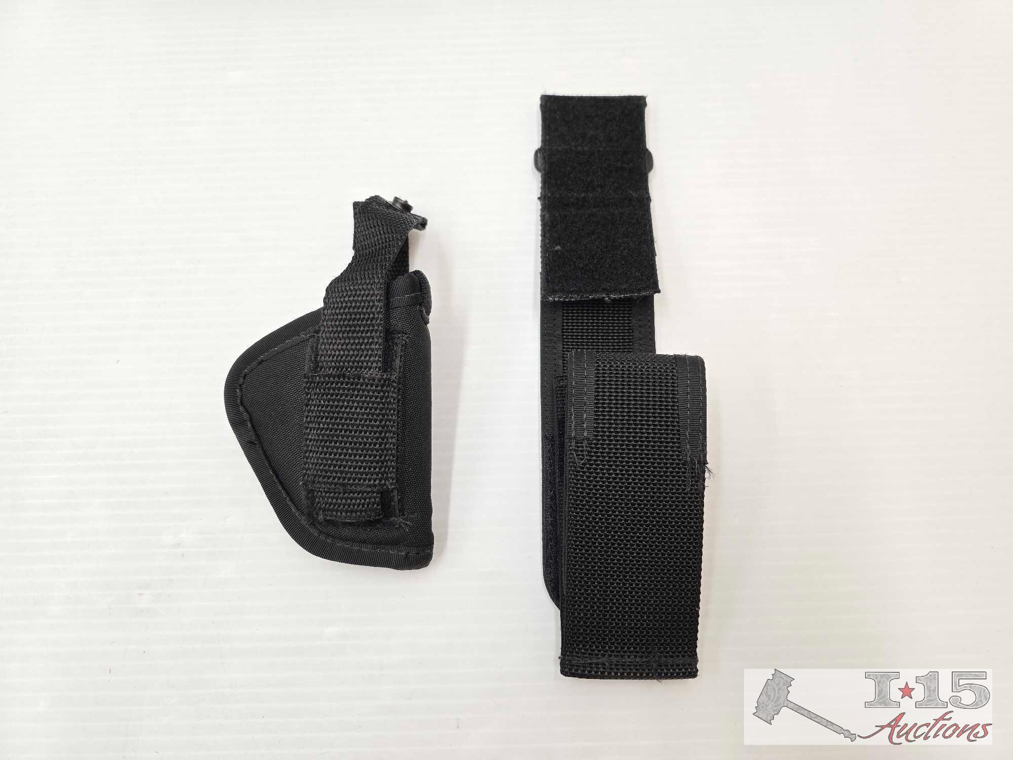 (8) Firearm and Ammo Holsters and Pouches