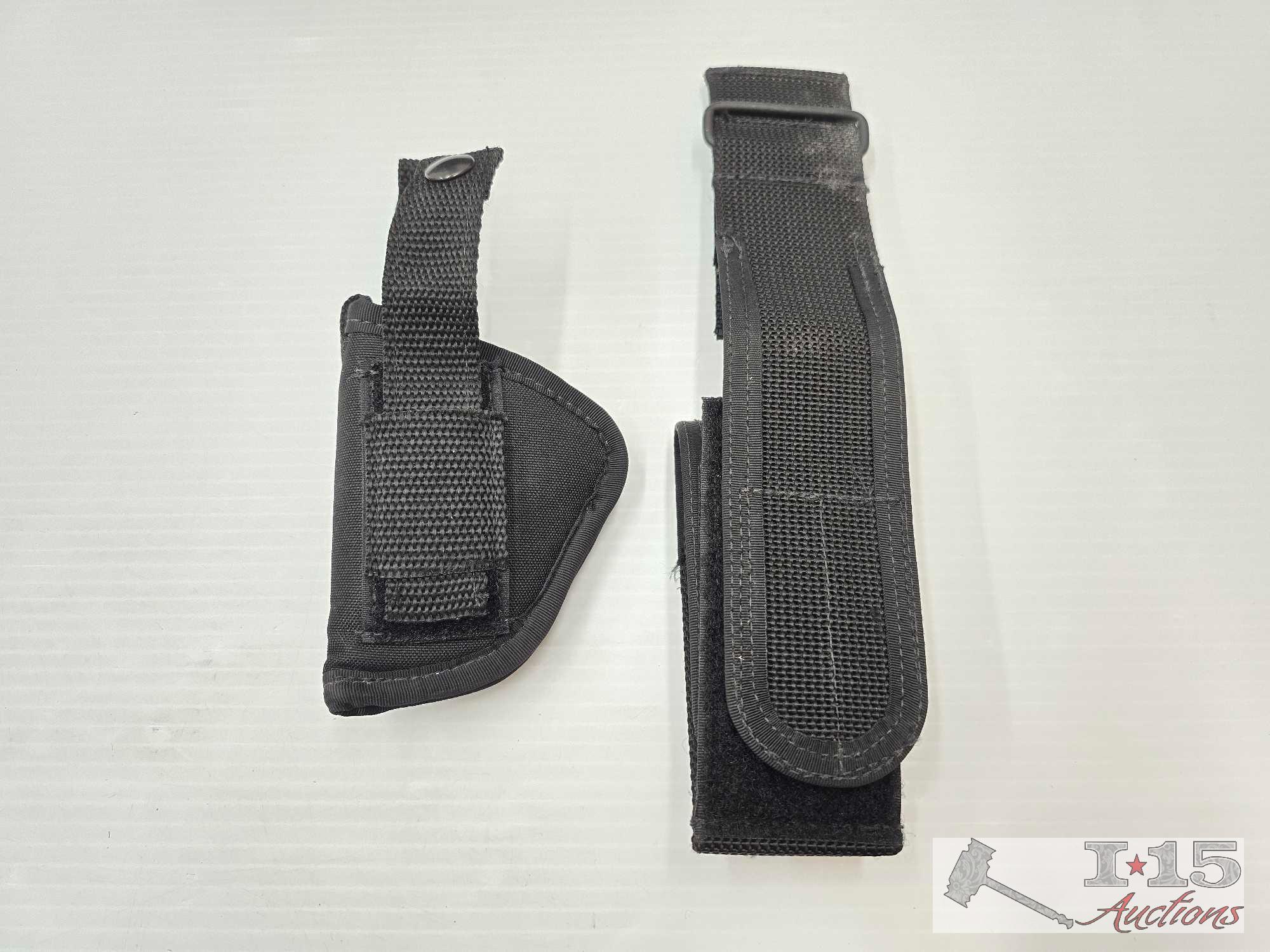 (8) Firearm and Ammo Holsters and Pouches
