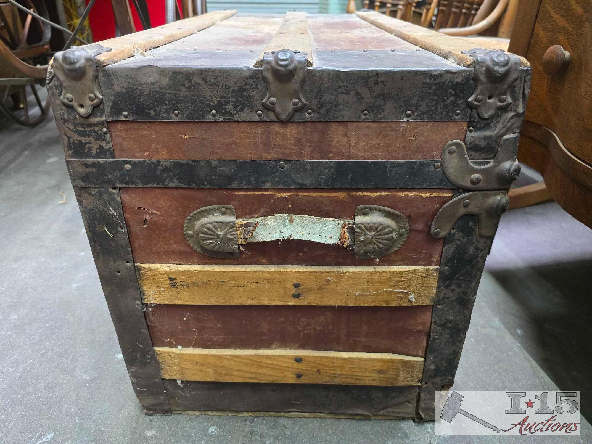 Antique Wooden Chest