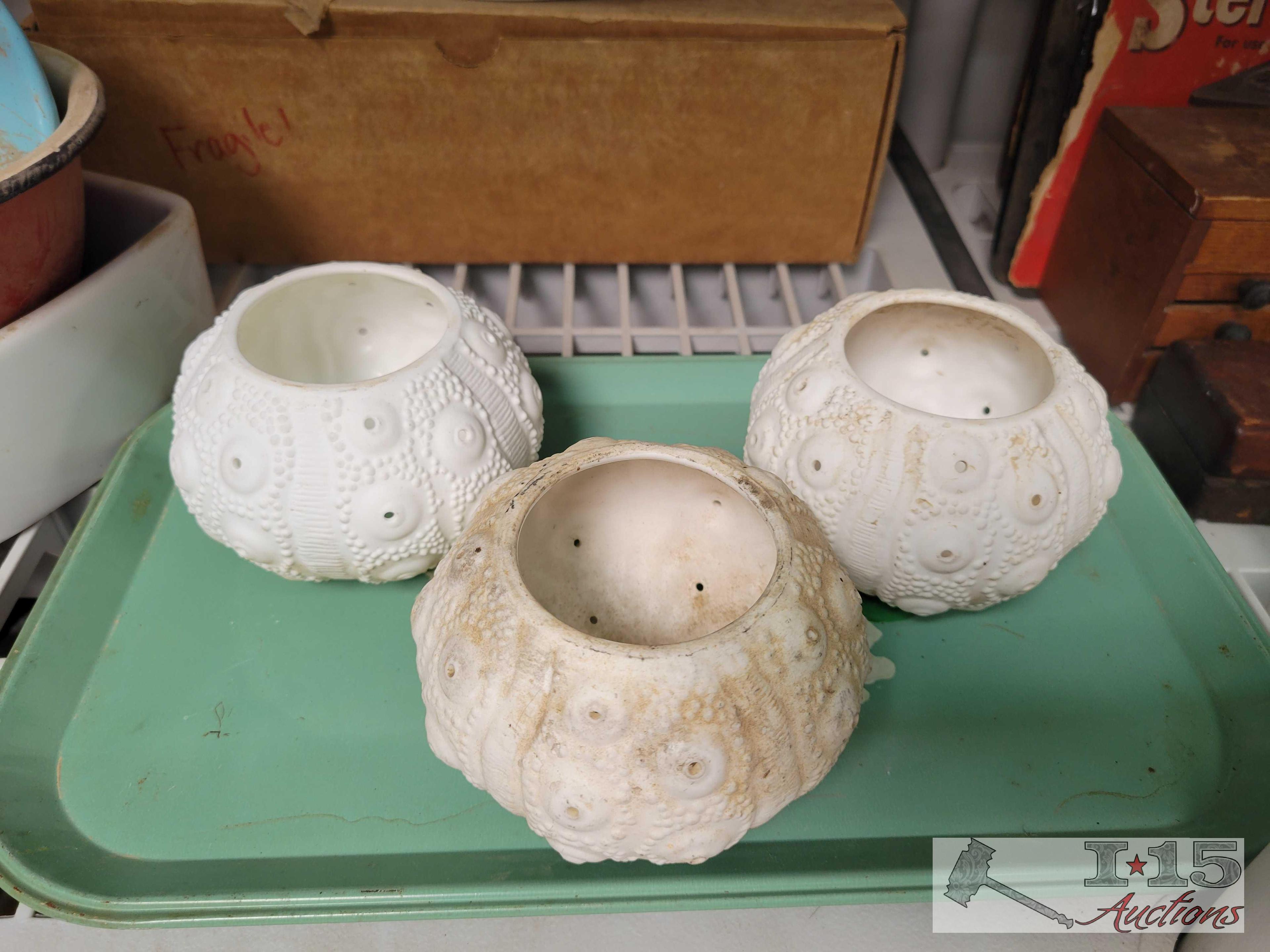 Candle Holders, Pot, Bowls