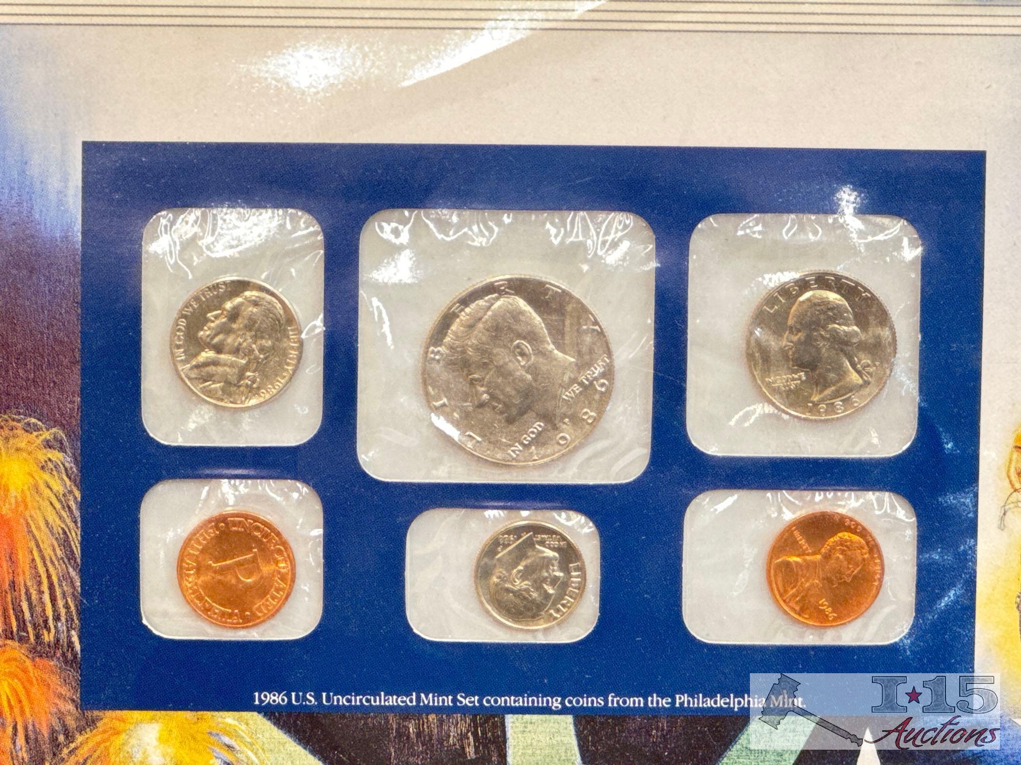 1984-1986 U.S. Mint Sets