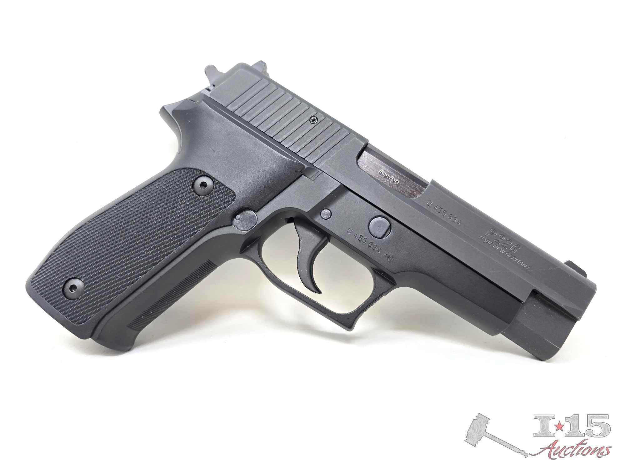 Sig Sauer P226 9mm Cal Semi-Auto Pistol