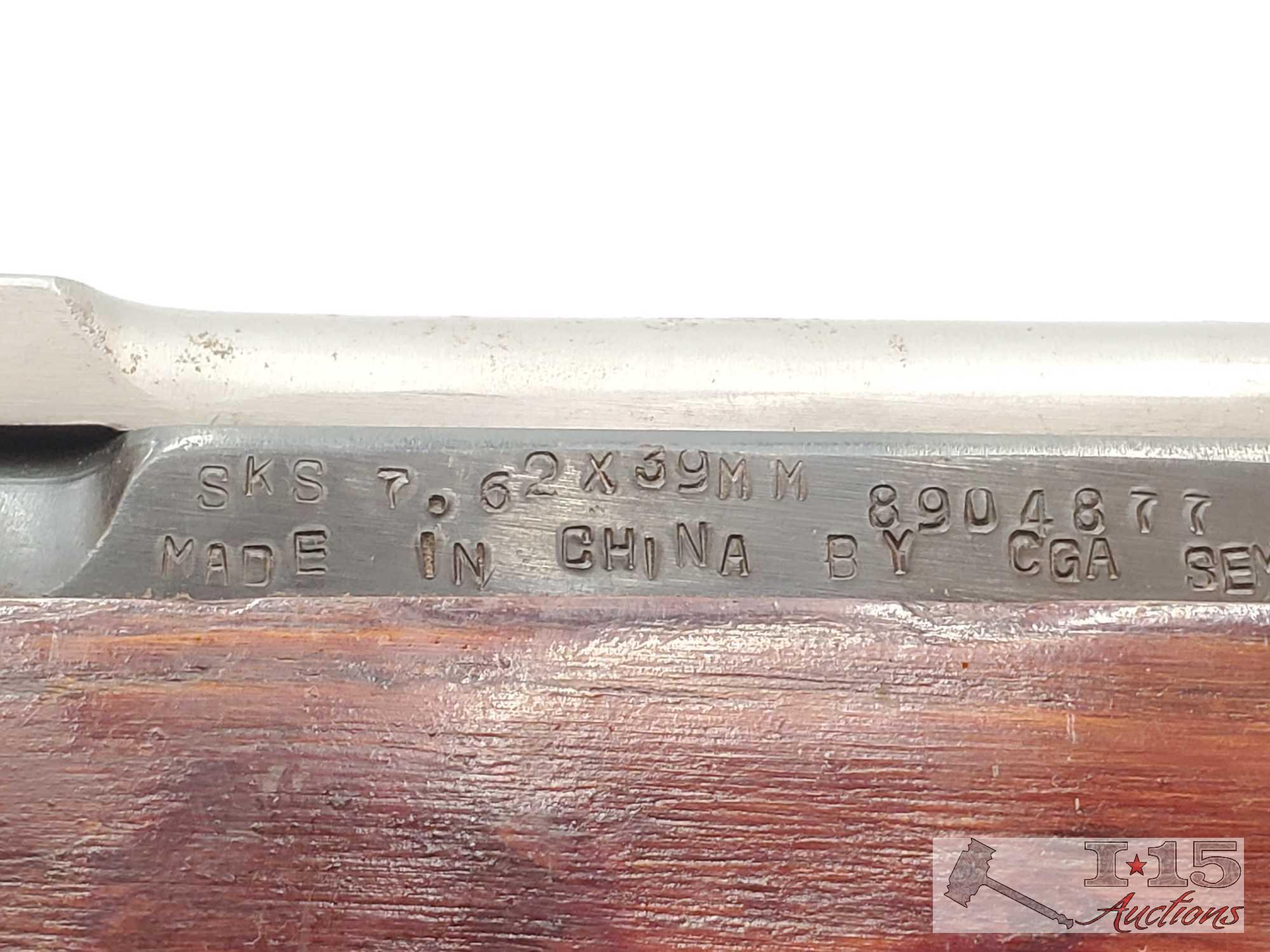 CGA SKS Fixed 7.62x39 Semi Auto Rifle