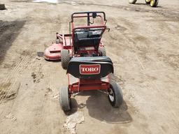 Toro Pro Line Walk Behind Mower w/Sulky