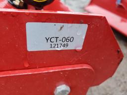 Tar River 60in. 3pt Rototiller/New