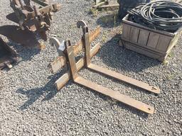 Small Pair Wheel Loader Forks