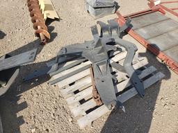 Skid of Loader Brackets