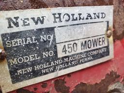 New Holland 450 7ft. 3pt. Sickle Mower