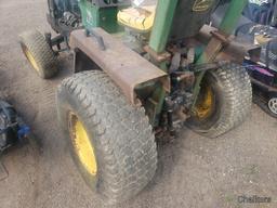 John Deere 855 2wd Tractor w/Belly Mower