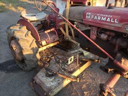 Farmall A w/ Belly Mower/Front Weights/AS IS