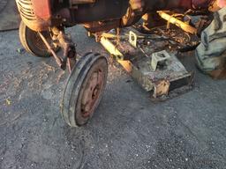 Farmall A w/ Belly Mower/Front Weights/AS IS