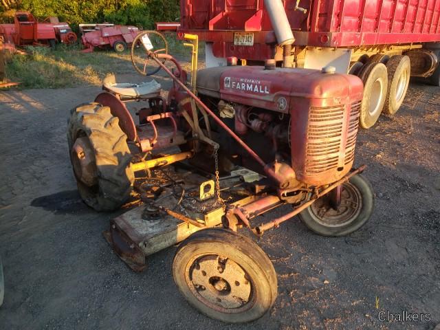 Farmall A w/ Belly Mower/Front Weights/AS IS