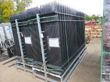 Portable Fencing/24 PC Fence/25 Posts/10x7 Panels