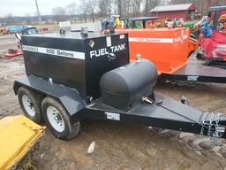 Industrias Americas 500 Gallon Fuel Trailer