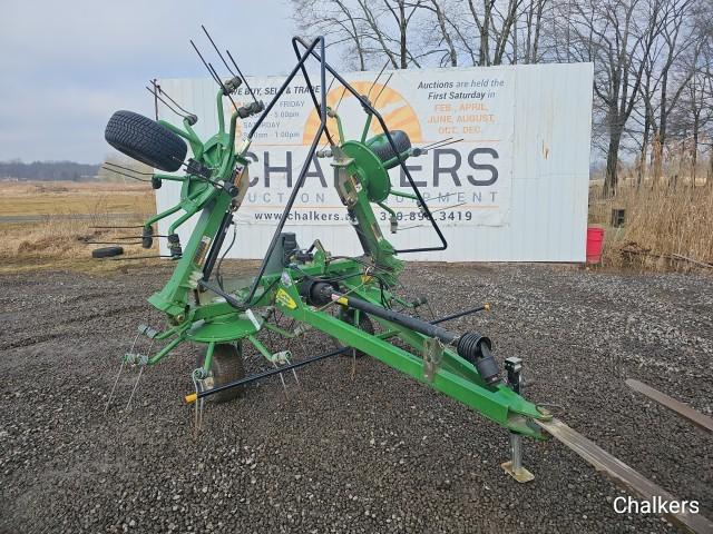 Pequea HT4102 4basket Hyd Fold Tedder