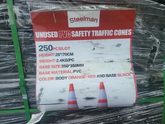 250 PVC Safety Traffic Cones