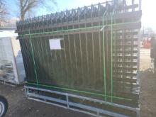 (30) 10ft.x7ft. Fence Panels (31) Posts