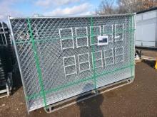 Portable Construction Fencing/10x6 ft. Panels/200FT