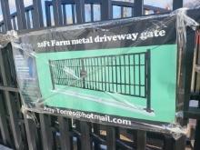 20ft. Farm Metal Gate