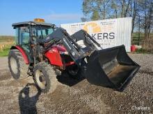 2008 Massey Ferguson 3625 4x4 w/Cab/Ldr