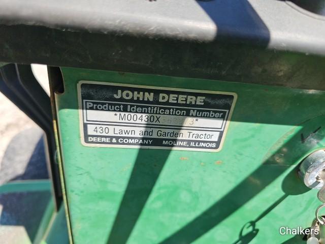 John Deere 430 Riding Mower