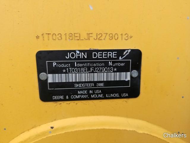 John Deere 318E Skidsteer