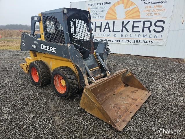 John Deere 318E Skidsteer