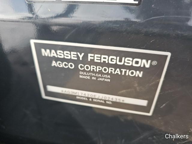 2015 Massey Ferguson 1742 4x4 w/Cab/Ldr.
