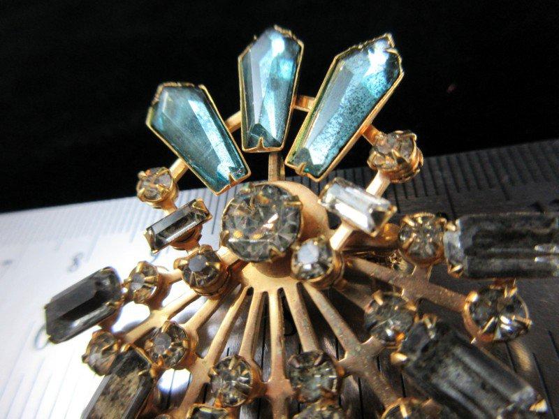 Antique Rhinestone Broach