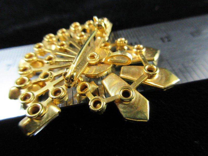 Antique Rhinestone Broach