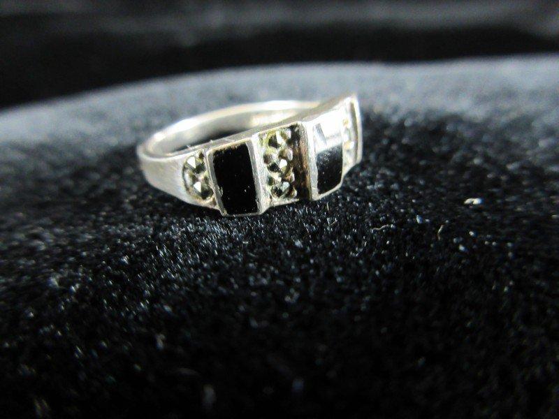 Black Onyx Sterling Silver Ring