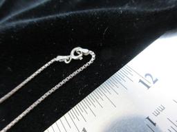 24” Sterling Silver Necklace